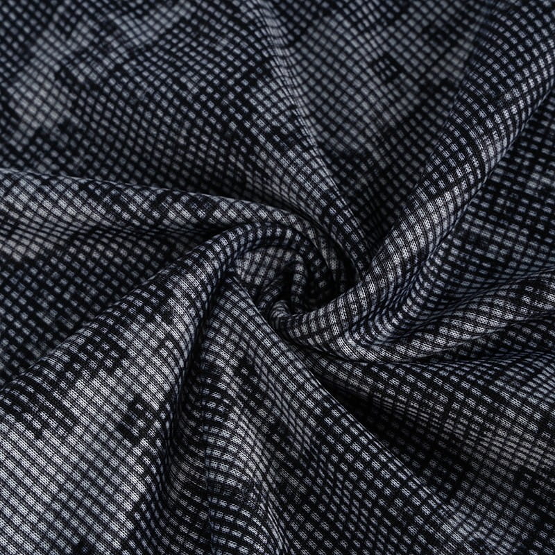 100% Polyester Waffle Knit Fabric